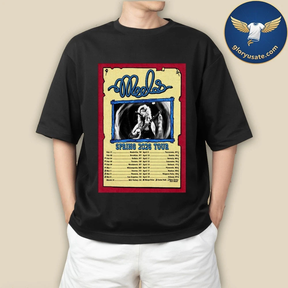 Meels Spring 2026 Tour Poster Shirt