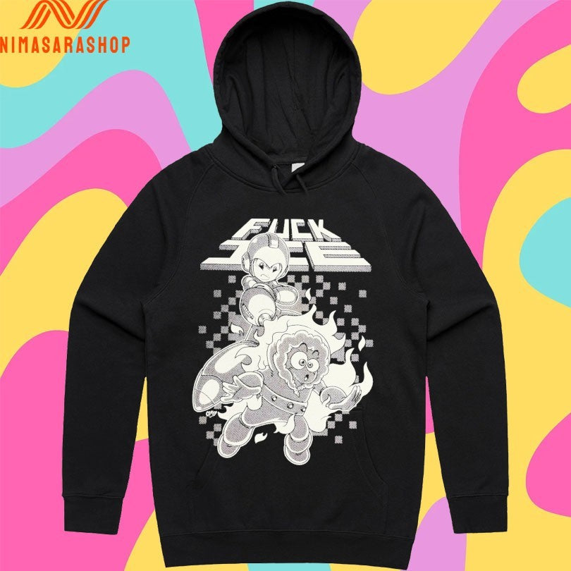 Mega Man Fuck Ice Clay Gram Art Shirts