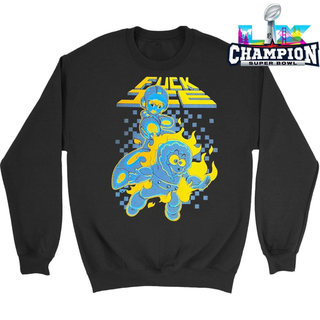 Mega Man Fuck Ice Clay Gram Art Shirt