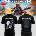 Megadeth Canada Skull Tour 2026 Shirt