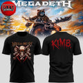 Megadeth Canada Tour 2026 Special Edition Two Sided Shirt