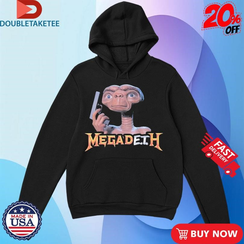 Megadeth E.T. Alien T-shirts