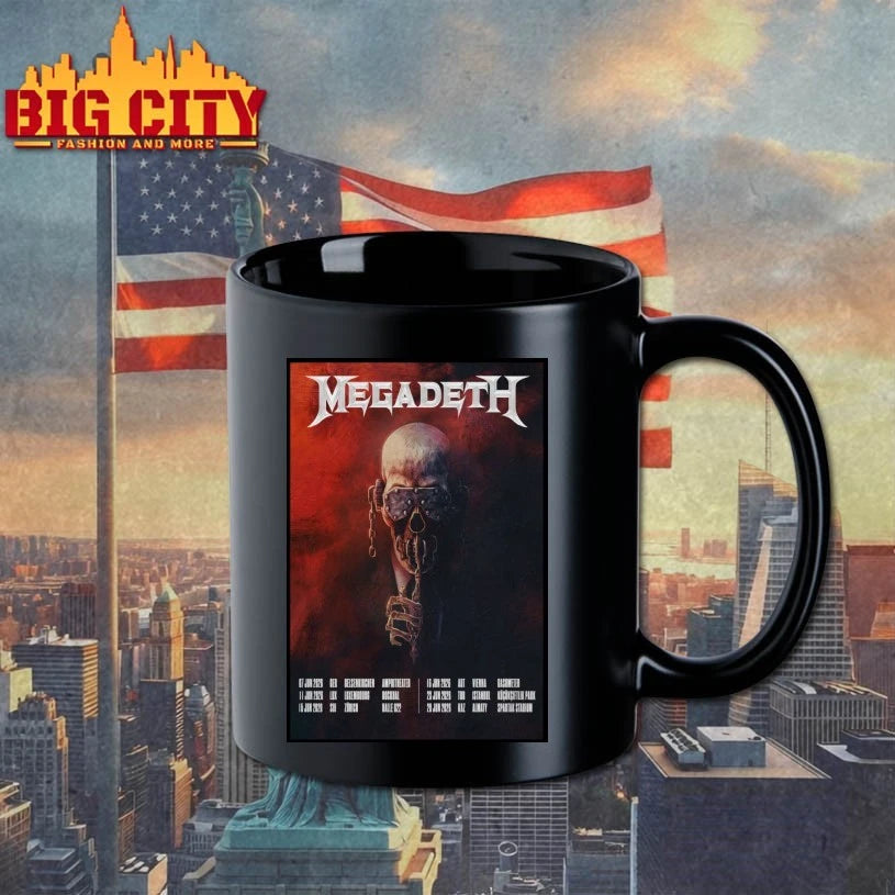 Megadeth Jun 2026 Tour Poster shirt