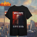 Megadeth Jun 2026 Tour Poster shirt