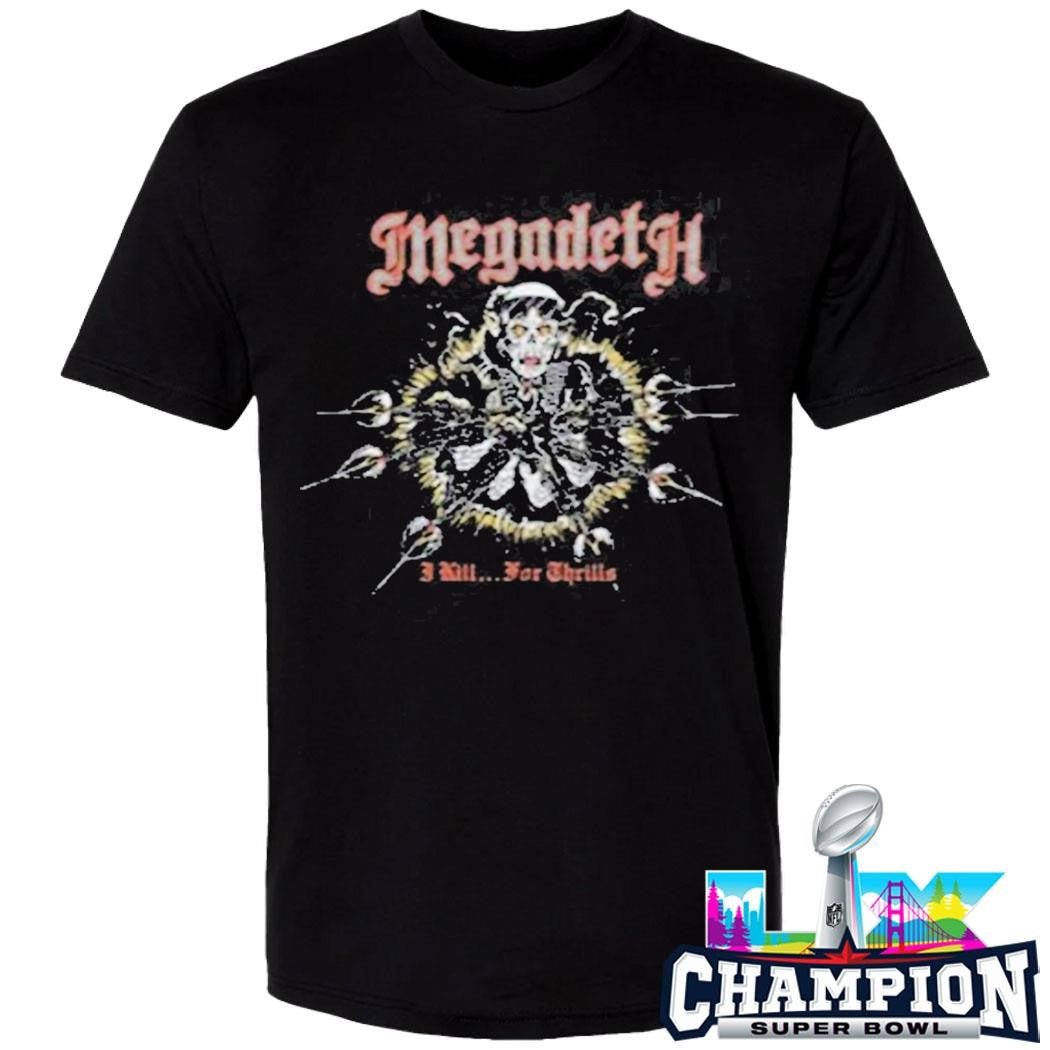 Megadeth Kills For Thrills Shirt