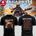 Megadeth Tour 2026 Canada Celebration Two Sided Shirt