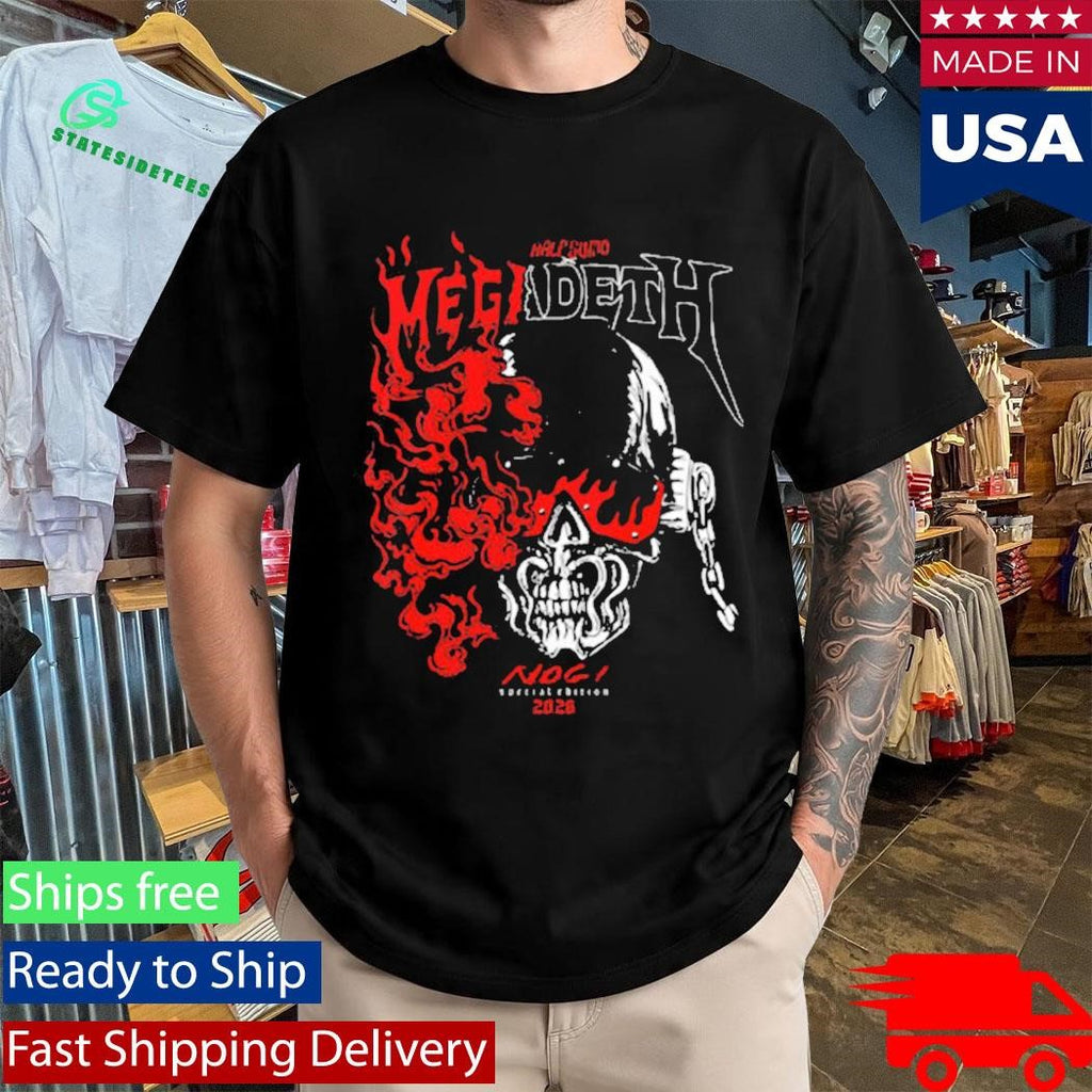 Megadeth x Half Sumo New Album 2026 Released Shirt