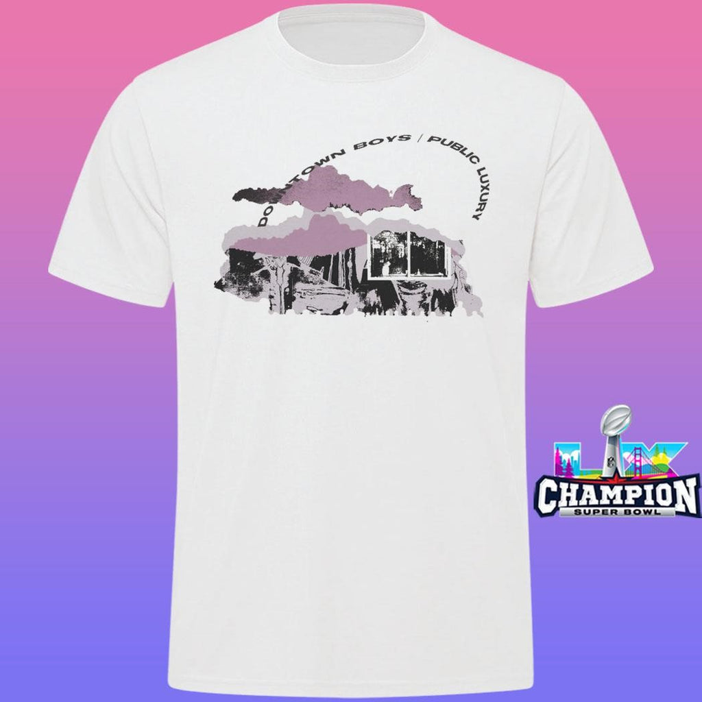 Megamart Downtown Boys Public Luxury Cream Shirt
