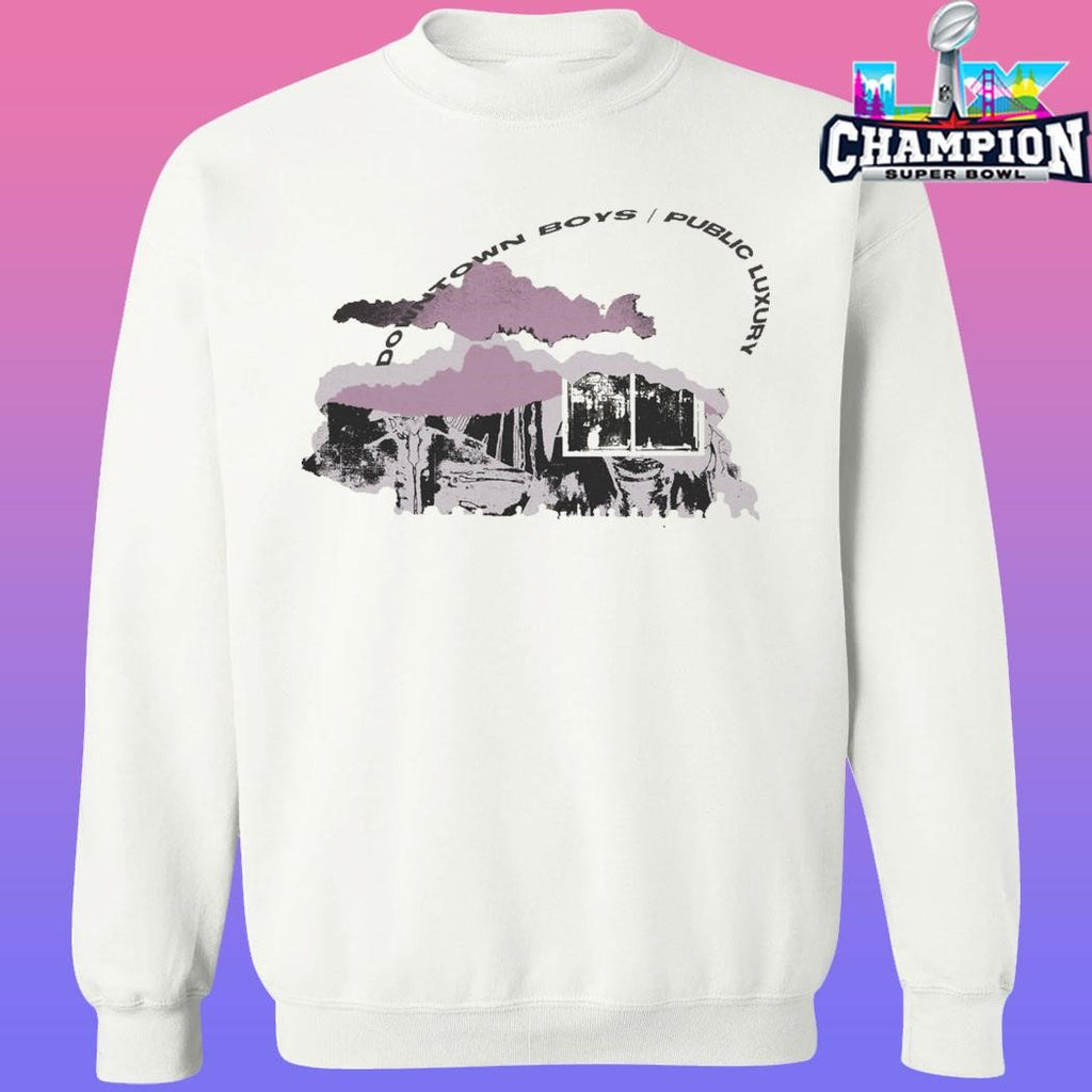 Megamart Downtown Boys Public Luxury Cream Shirt