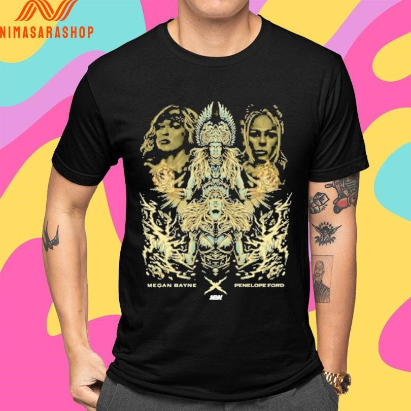 Megan Bayne And Penelope Ford Bestie Duo Shirts