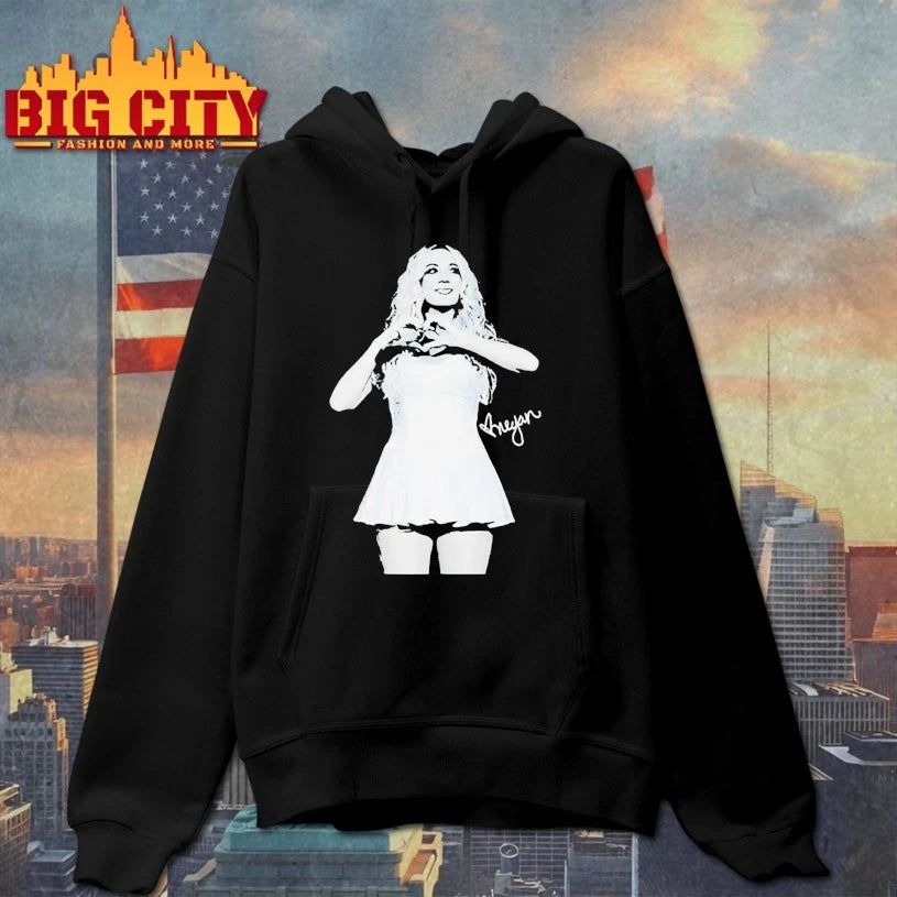 Megan Moroney black and white signature shirt