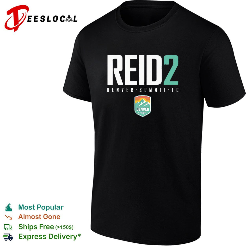 Megan Reid 2 Denver Summit FC professional women’s soccer team shirt
