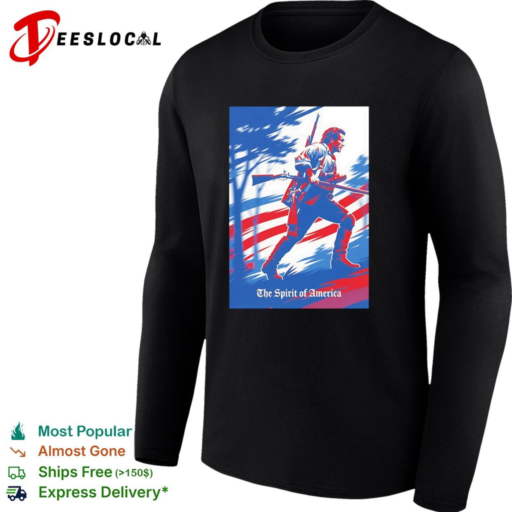 Mel Gibson The Patriot The Spirit of America shirt
