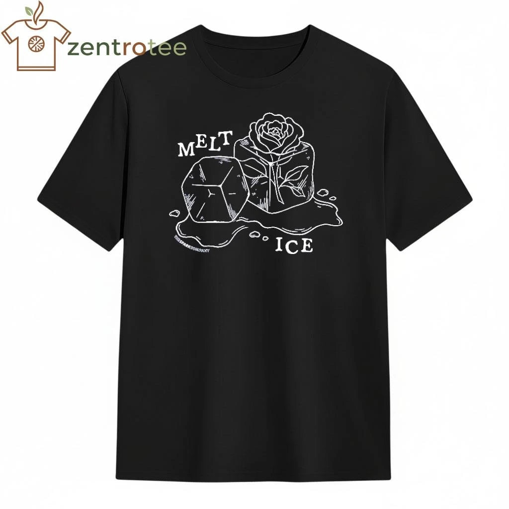 Melt Ice flower tee