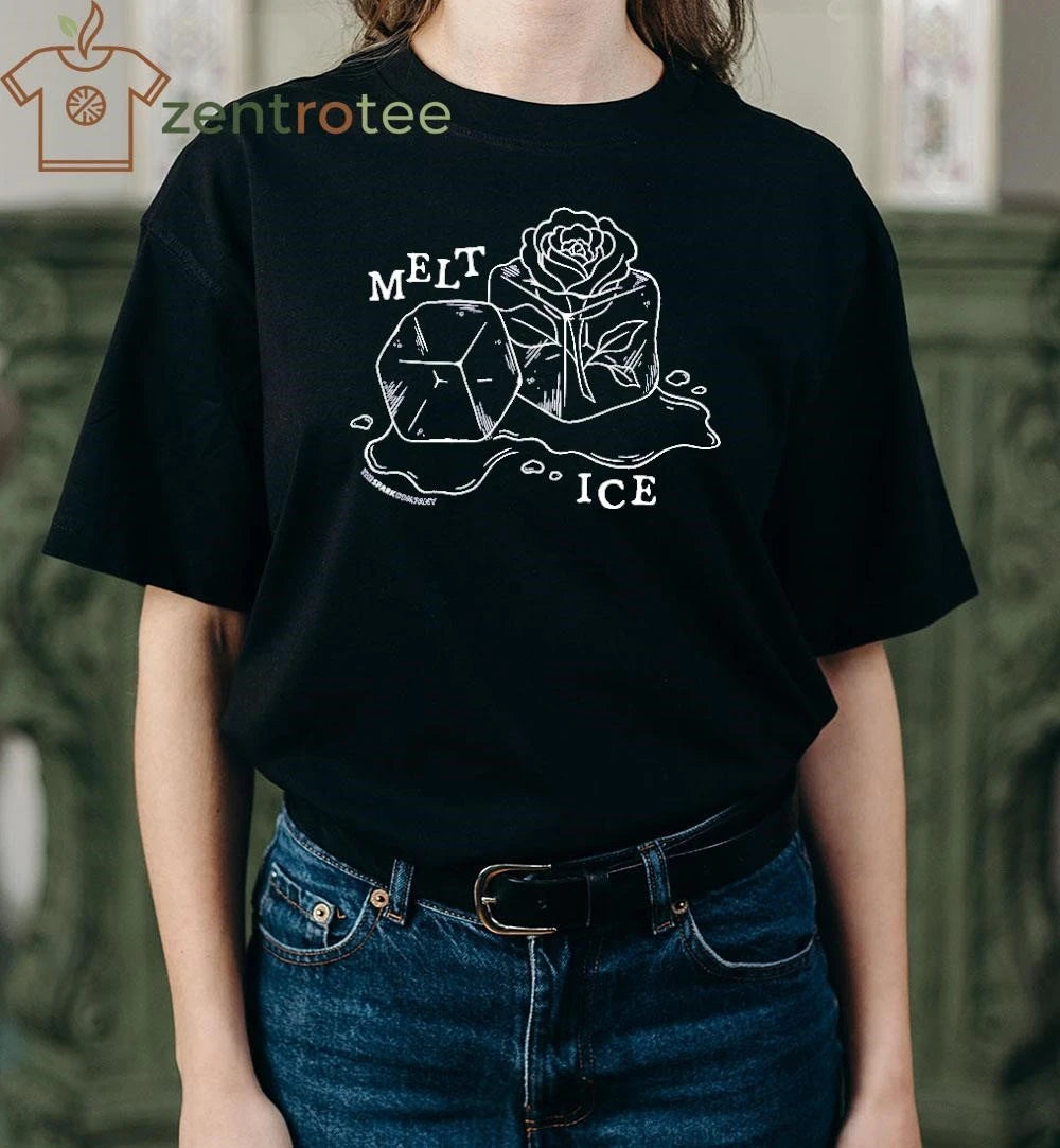 Melt Ice flower tee