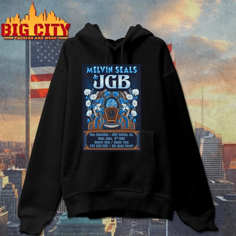 Melvin Seals And JGB September 9 2025 Junction Beer Garden in Mill Valley CA Poster Shirts