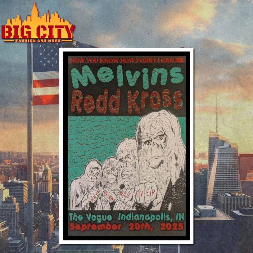 Melvins Redd Kross Sept 20-2025 Poster shirts