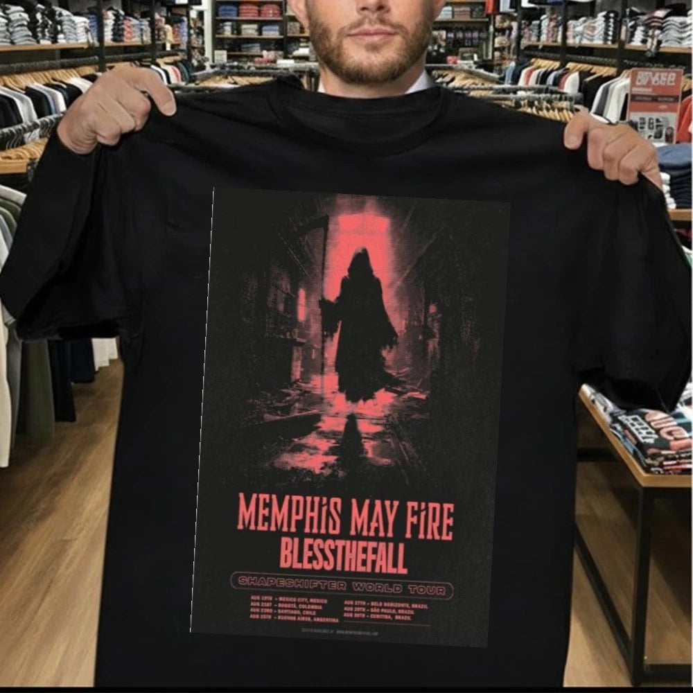 Memphis May Fire Worl Tour 2026 Poster Shirt
