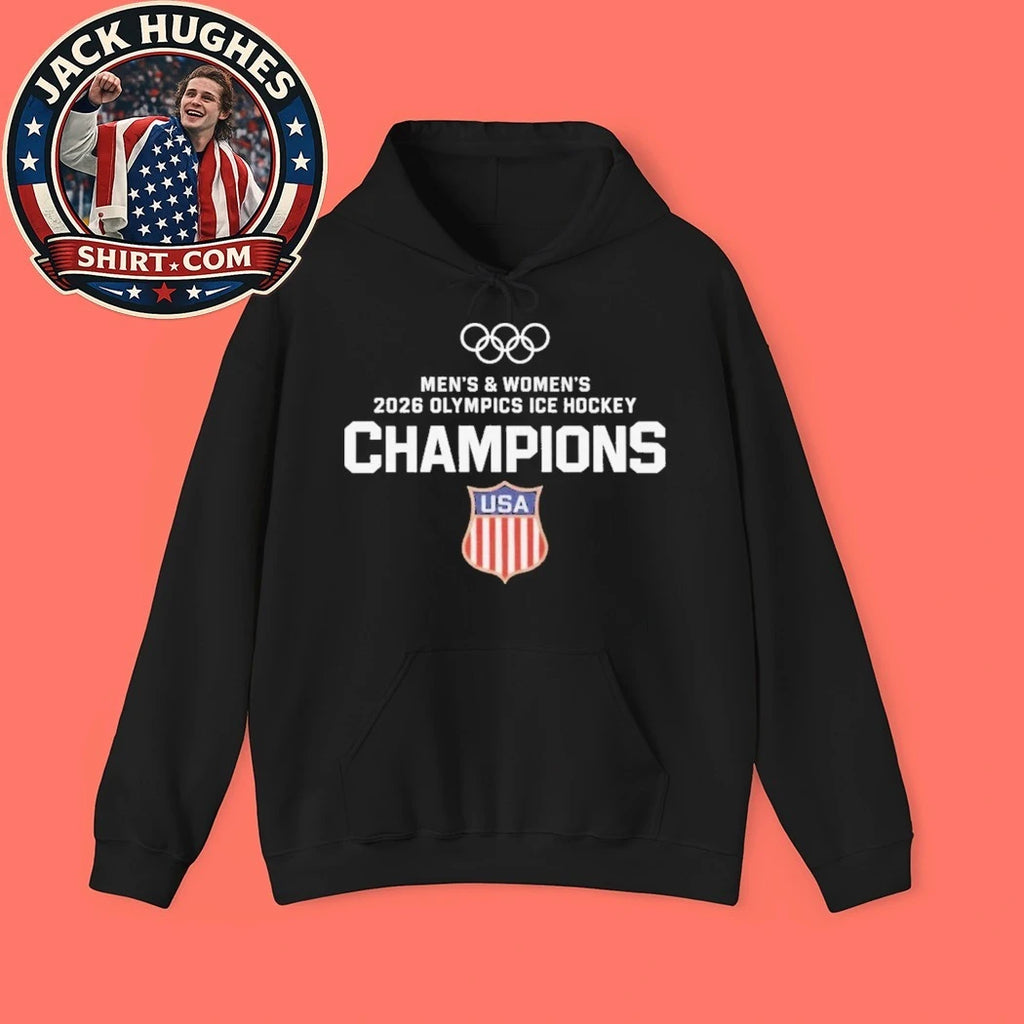 Men’s And Women’s USA Hockey Champions 2026 Olympic Ice Hockey Champions Trending Shirt