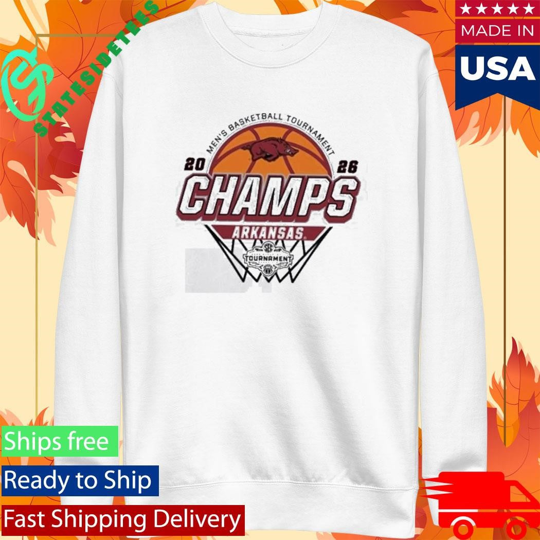 Men’s Basketball Tournament 2026 Champs Arkansas Shirt