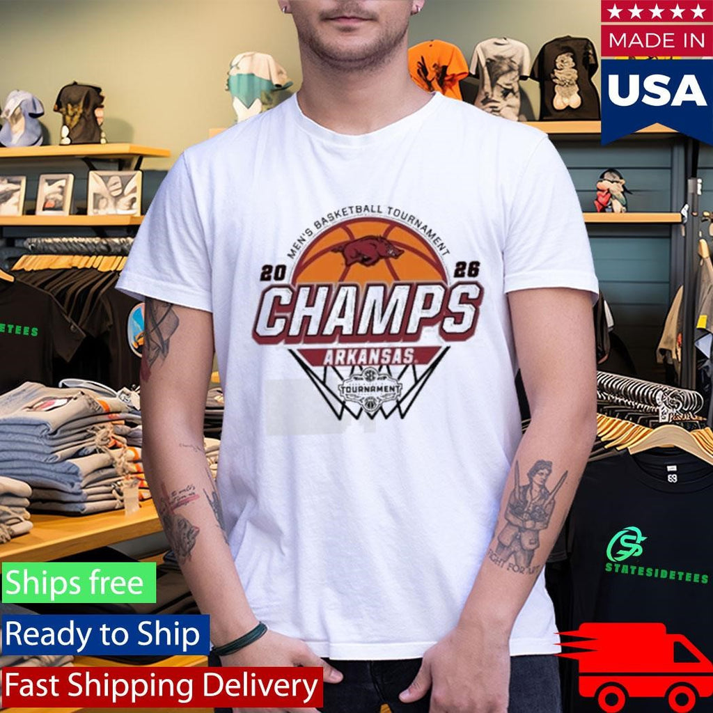 Men’s Basketball Tournament 2026 Champs Arkansas Shirt