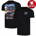 Men’s Dale Earnhardt Checkered Flag Sports Black 1998 Daytona 500 Champion Anniversary Shirt
