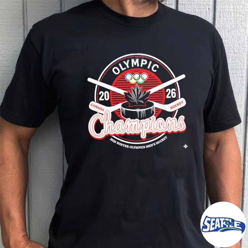Men’s Hockey Canada 2026 Winter Olympic 2026 Champions Celebrate shirt