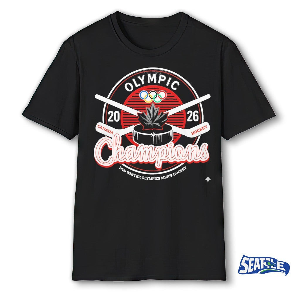 Men’s Hockey Canada 2026 Winter Olympic 2026 Champions Celebrate shirt
