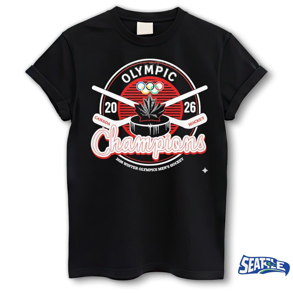 Men’s Hockey Canada 2026 Winter Olympic 2026 Champions Celebrate shirt