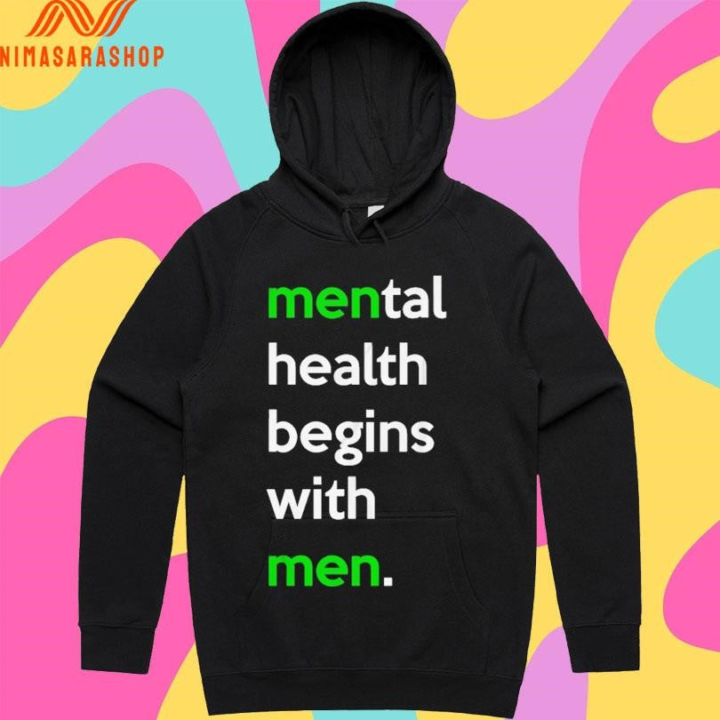 Mental Health Begins With Men Shirts