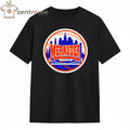 Merauder New York Mets Baseball Logo Skyline tee