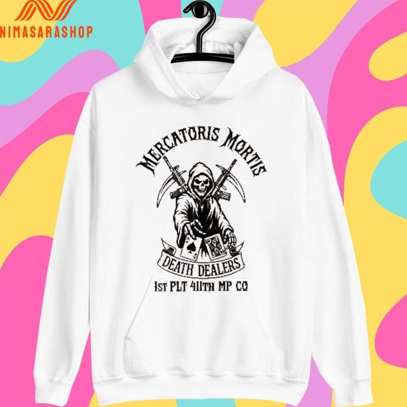 Mercatoris Mortis Death Dealers 1st Plt 411th Mp Co Shirts