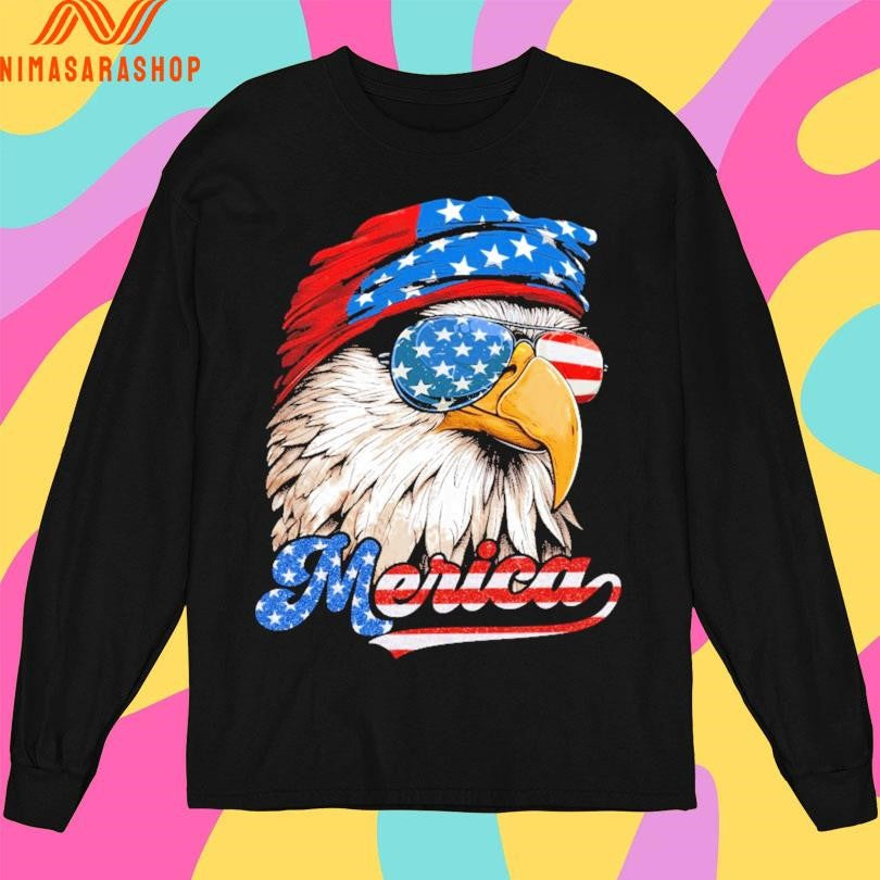 Merica Eagle Patriotic Eagle American Shirts