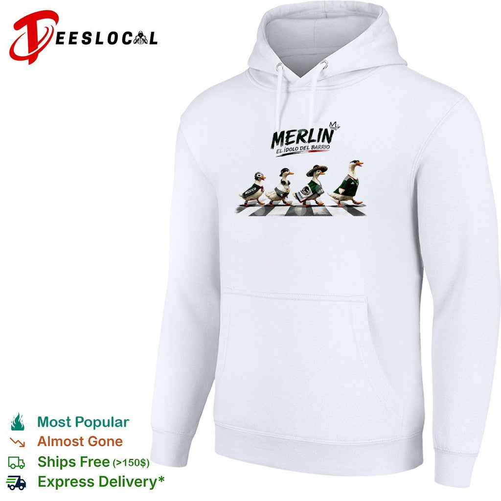Merlin el idolo del barrio Mexico ducks walking shirt