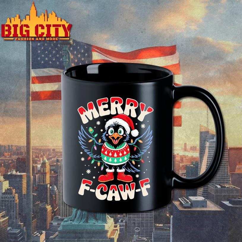 Merry F-Caw-F Christmas Shirt