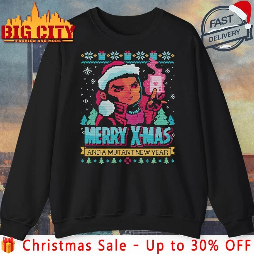 Merry Xmas and A Mutant new year ugly christmas 2025 shirt