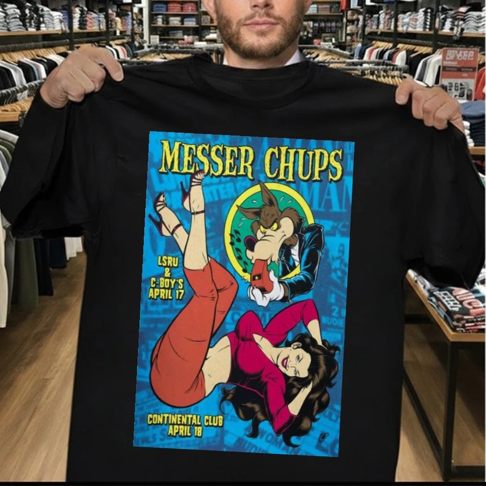 Messer Chups Whistle Bait Silkscreen Poster Shirt