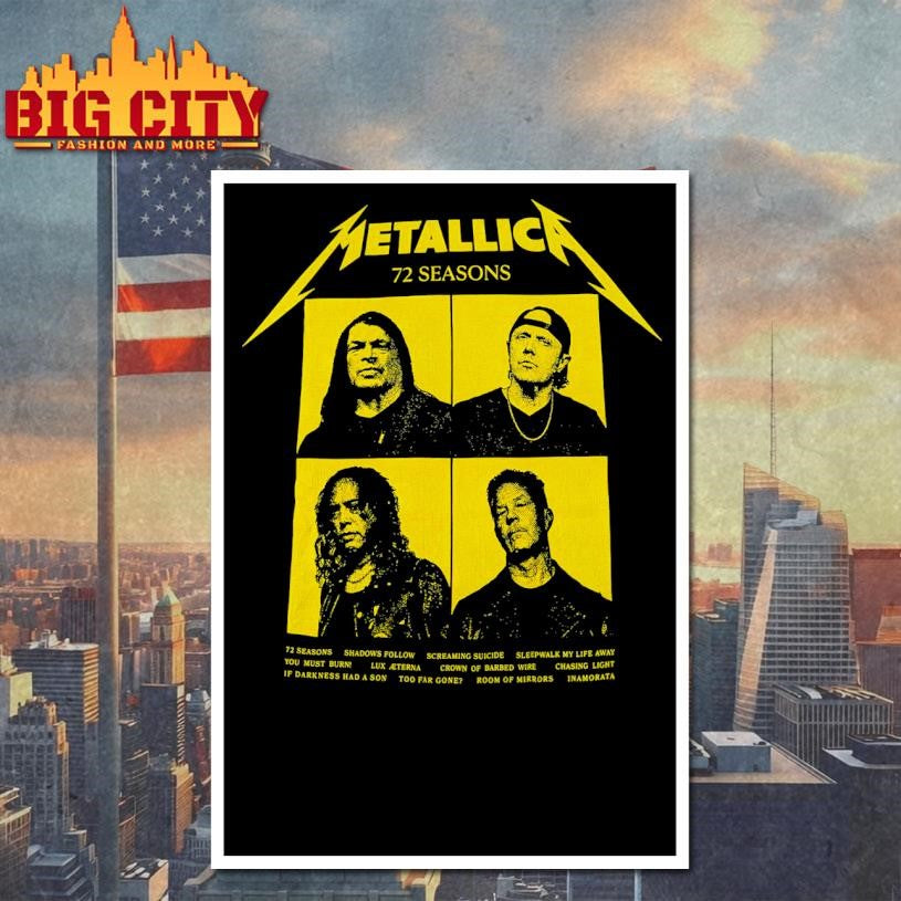Metallica 72 Seasons Band Shirt