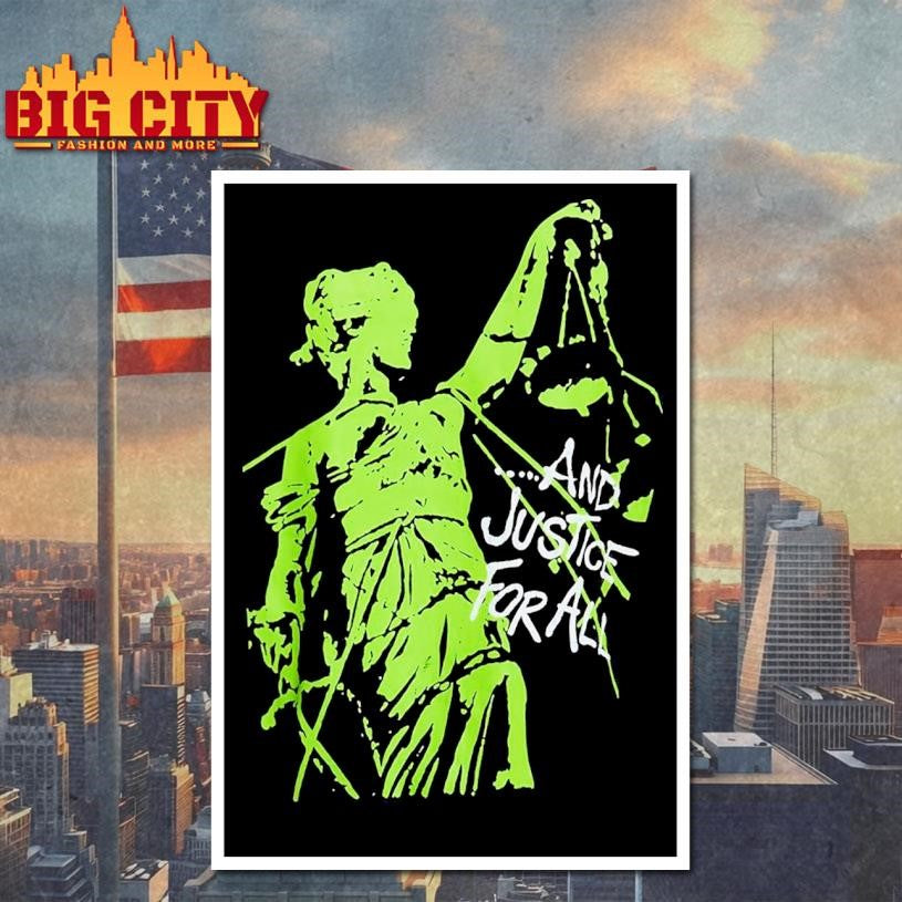 Metallica And Justice For All Contrast Shirt