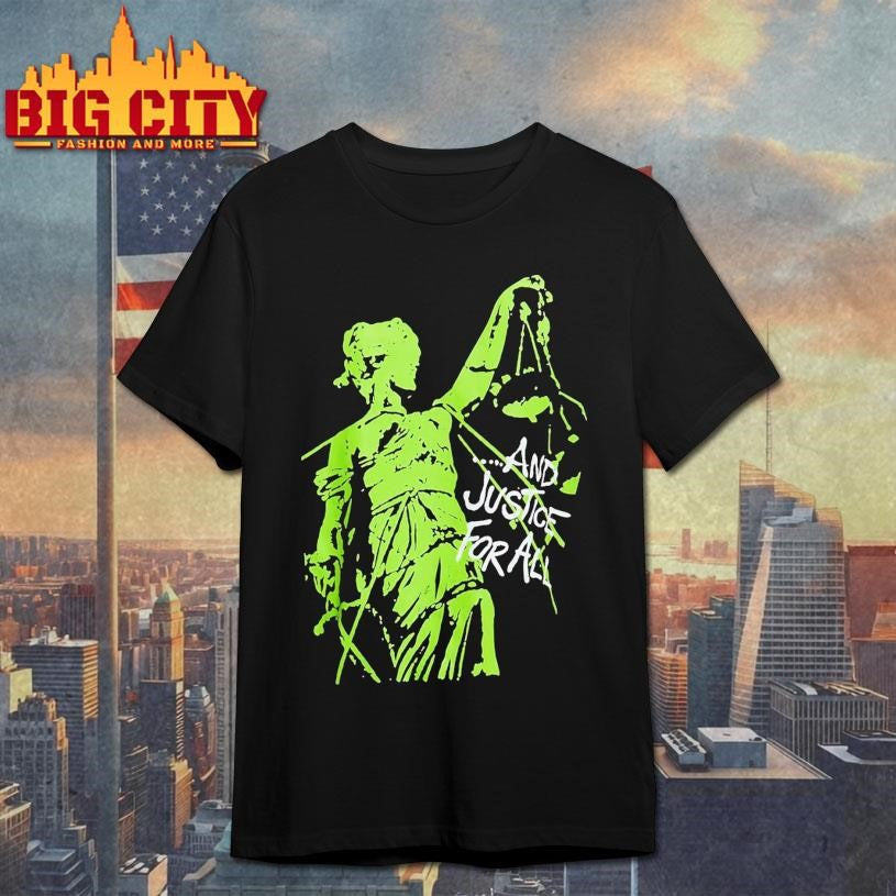 Metallica And Justice For All Contrast Shirt
