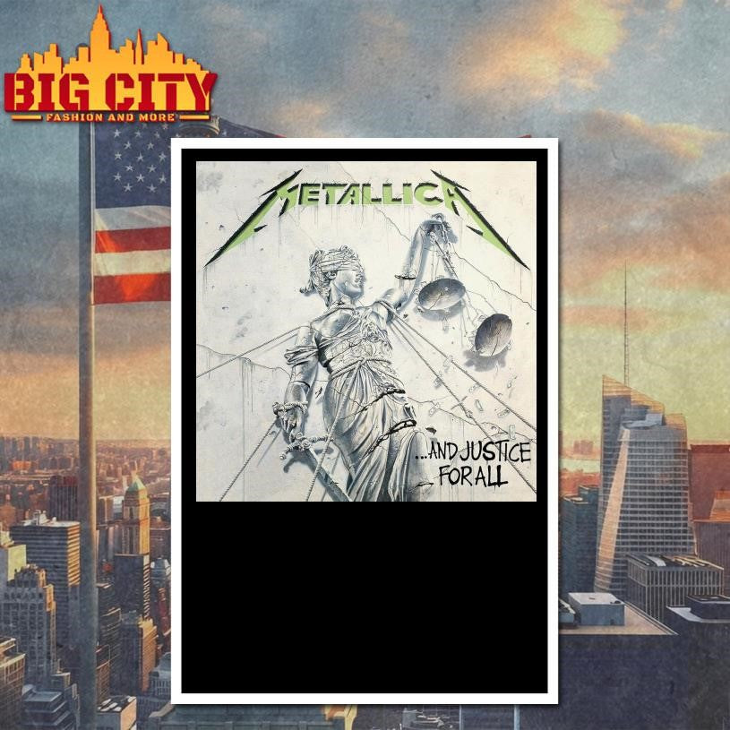 Metallica And Justice For All Poster Shirt