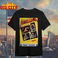 Metallica, Anthrax 1986 Master of Puppets Era Munich Framed Concert Poster shirt