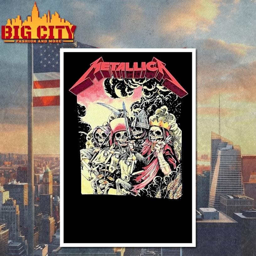 Metallica Four Horsemen Official Authentic Tour Concert Shirt