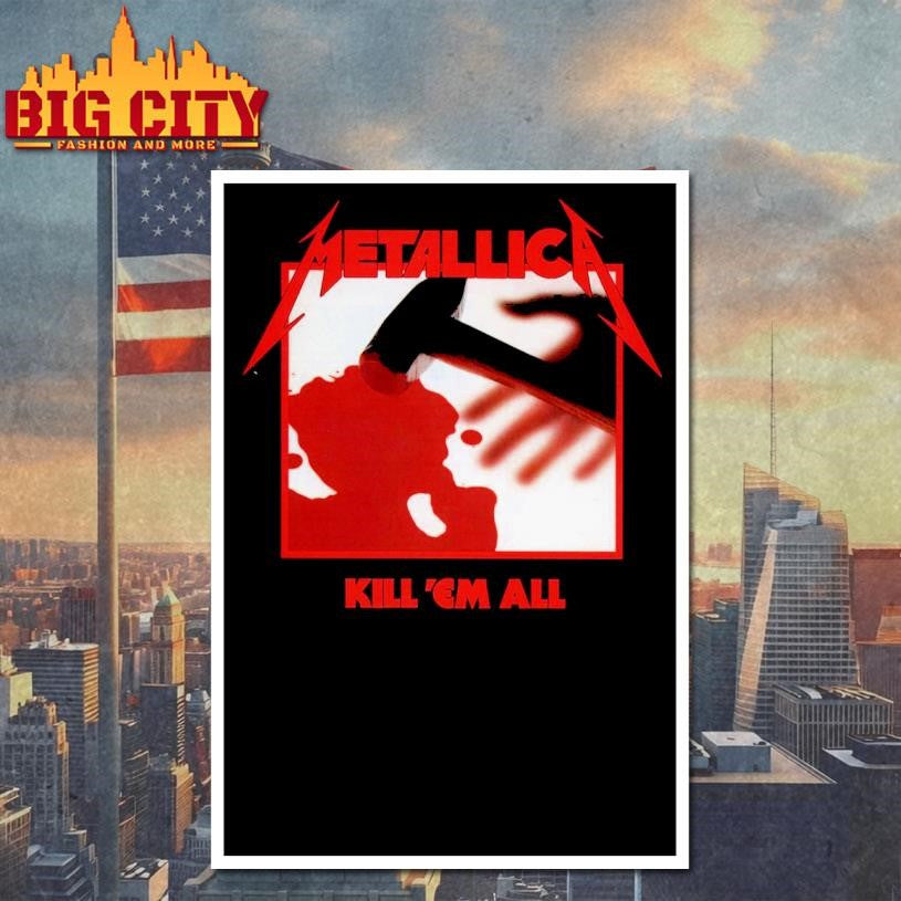 Metallica Kill ‘Em All Vinyl LP Shirt