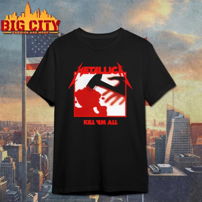 Metallica Kill ‘Em All Vinyl LP Shirt