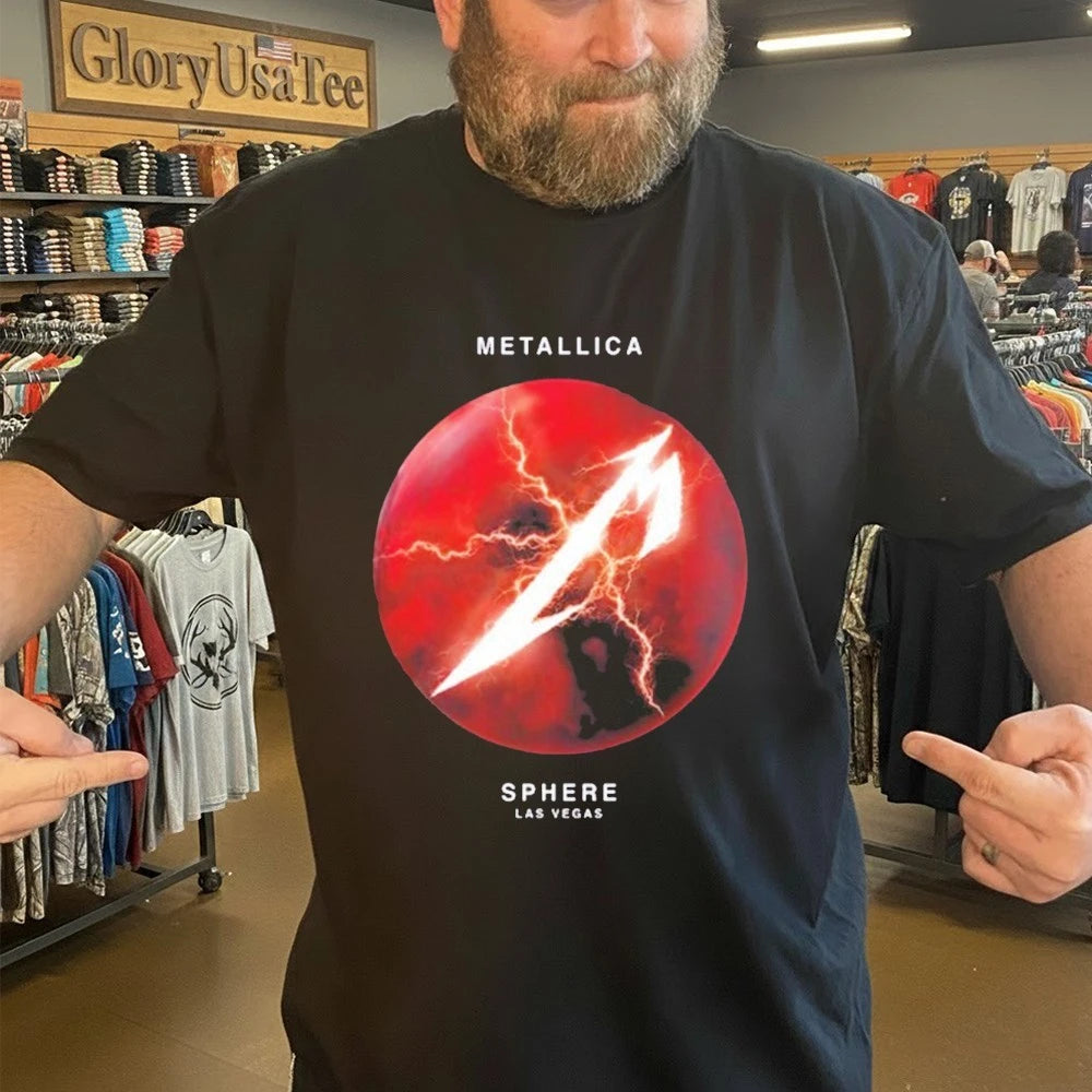 Metallica Life Burns Faster Live At Sphere Las Vegas 2026 Residency No Repeat Weekends T-Shirt