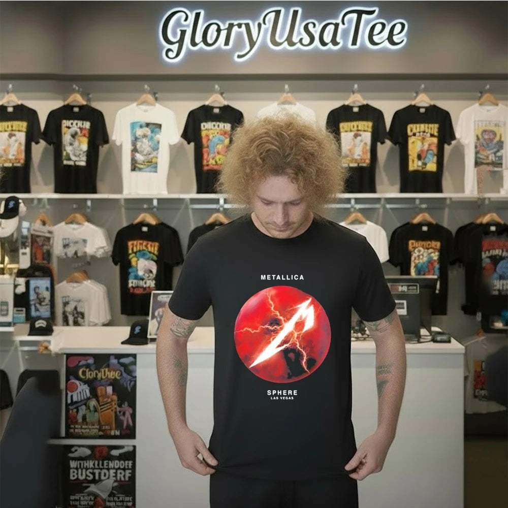 Metallica Life Burns Faster Live At Sphere Las Vegas 2026 Residency No Repeat Weekends T-Shirt
