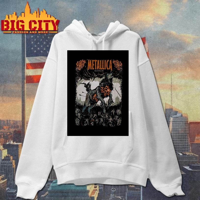 Metallica Load Bleeding Me Poster Art T Shirt Hero Of The Day Shirt