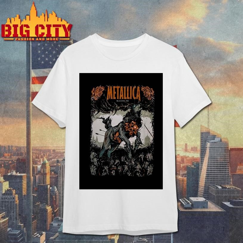 Metallica Load Bleeding Me Poster Art T Shirt Hero Of The Day Shirt