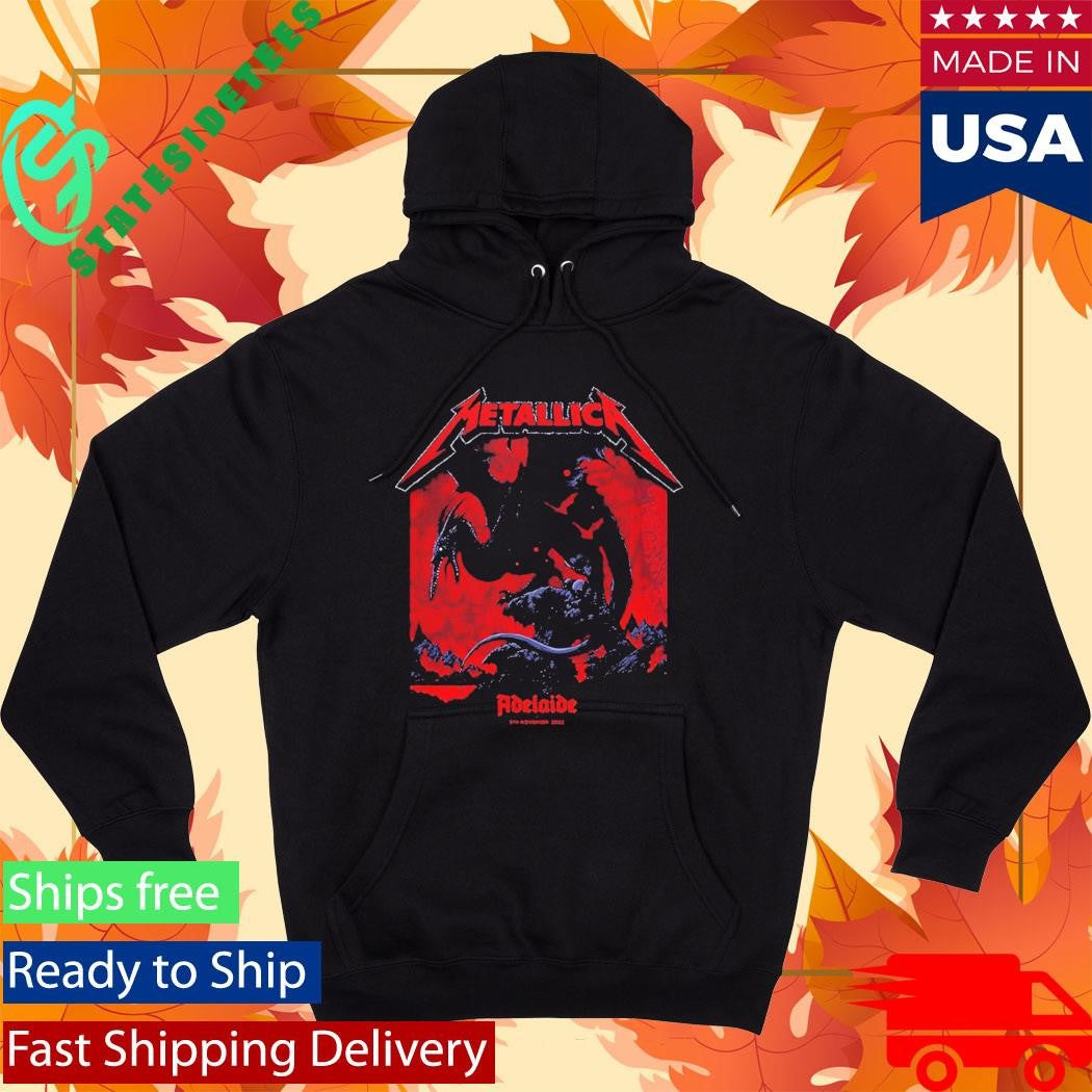 Metallica M72 Adelaide Australia 2025 Art By Ken Taylor At Adelaide Oval On November 5 2025 Shirt